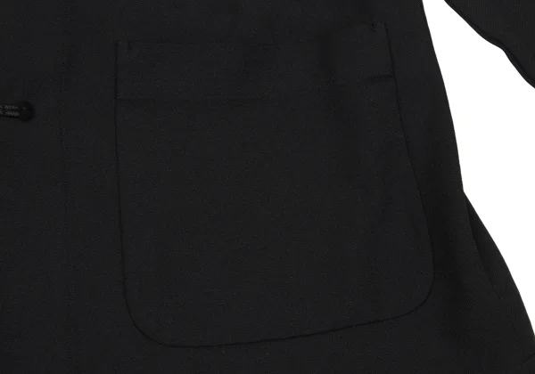 BLACK COMME des GARCONS Poly China Button Jacket K-171101_008