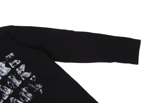 BLACK COMME des GARCONS Faded Logo Print Top K-171103_005