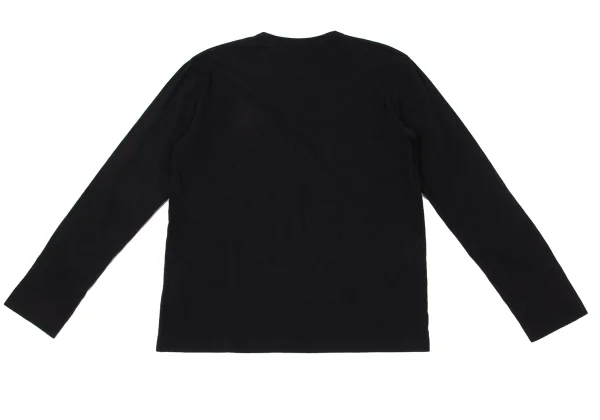 BLACK COMME des GARCONS Faded Logo Print Top K-171103_009