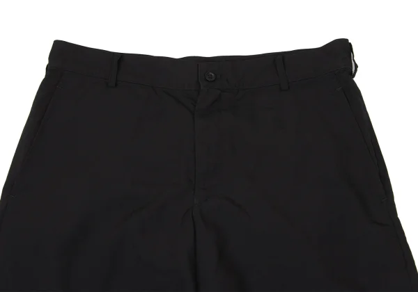 BLACK COMME des GARCONS Poly Hem Zip Design Shorts K-171104_002