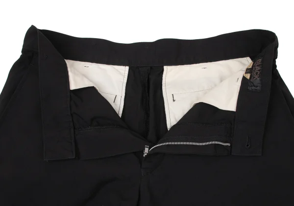 BLACK COMME des GARCONS Poly Hem Zip Design Shorts K-171104_005