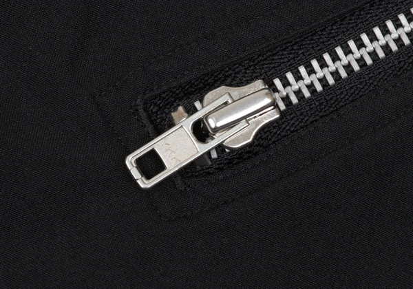 BLACK COMME des GARCONS Poly Hem Zip Design Shorts K-171104_007