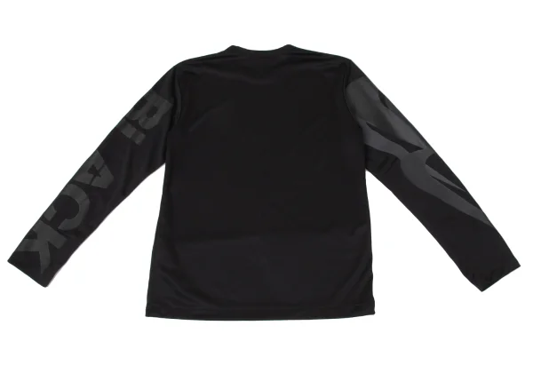 BLACK COMME des GARCONS×NIKE Logo Print Jersey Top K-171105_008