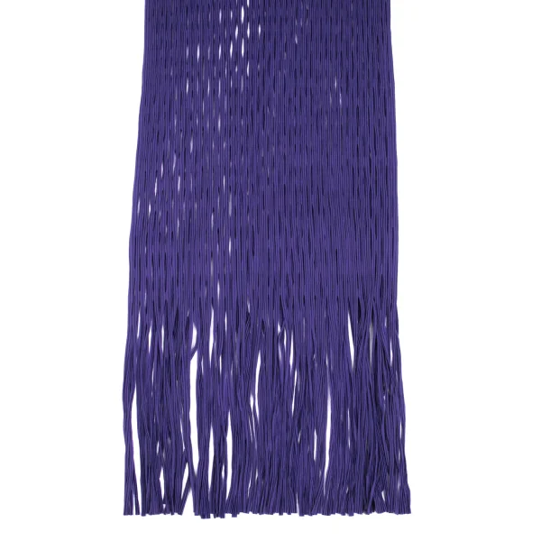 ISSEY MIYAKE Pleated Cutting Design Fringe Dress K-171108_006