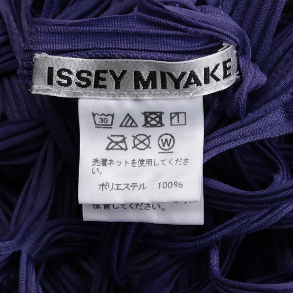 ISSEY MIYAKE Pleated Cutting Design Fringe Dress K-171108_012
