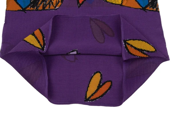ISSEY MIYAKE me Stretch Pleats Face Graphic Print Top K-171110_008