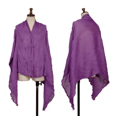 ISSEY MIYAKE me Dyed Crape Drape Cardigan