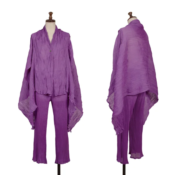 ISSEY MIYAKE me Dyed Crape Pants K-171114_010