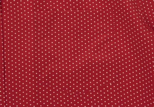 MARGARET HOWELL Silk Dot Print Open-collar Shirt K-171116_007