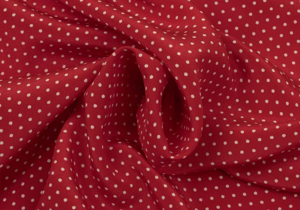 MARGARET HOWELL Silk Dot Print Open-collar Shirt K-171116_013