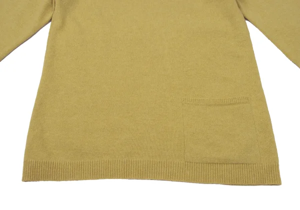 MARGARET HOWELL Wool Cashmere Pocket Design Knit K-171117_008