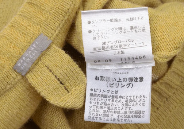 MARGARET HOWELL Wool Cashmere Pocket Design Knit K-171117_013
