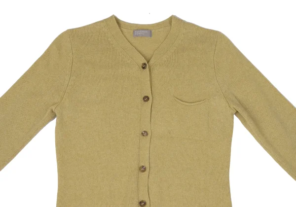 MARGARET HOWELL Wool Cotton Knit Cardigan K-171118_003