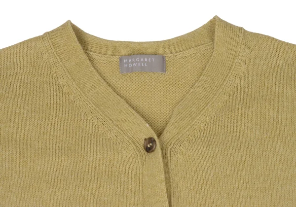 MARGARET HOWELL Wool Cotton Knit Cardigan K-171118_004