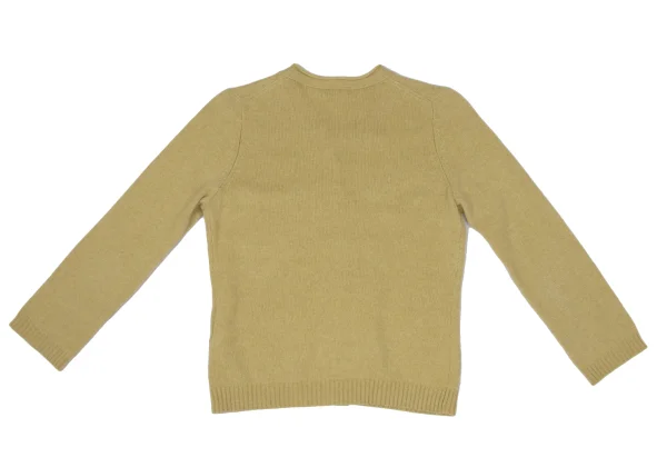MARGARET HOWELL Wool Cotton Knit Cardigan K-171118_011