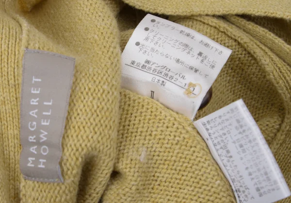 MARGARET HOWELL Wool Cotton Knit Cardigan K-171118_013