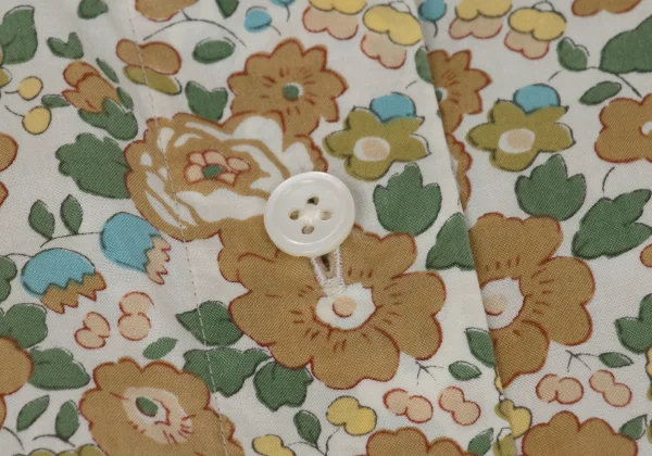 MARGARET HOWELL Cotton Floral Print Pullover Short-sleeved Dress K-171121_005