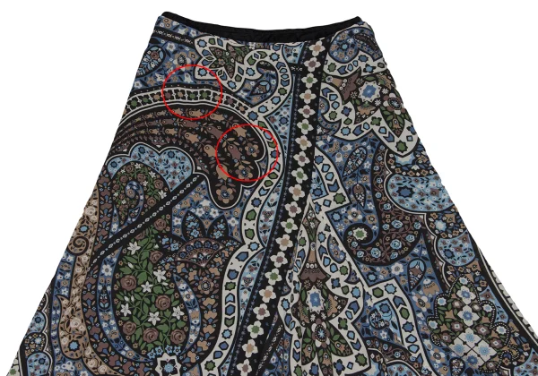 yoshie inaba Silk Floral Print Skirt K-171122_003