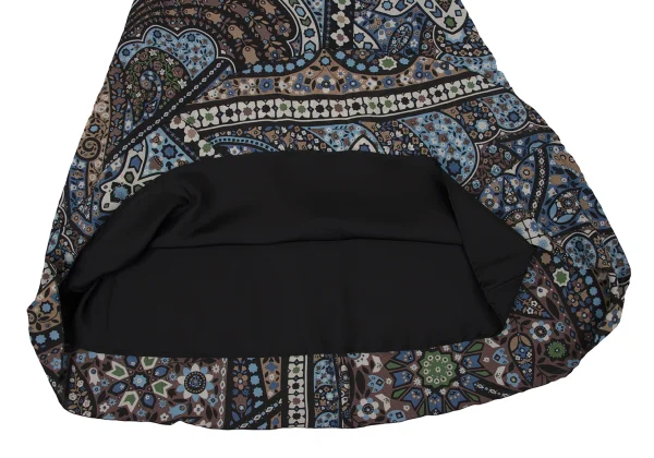yoshie inaba Silk Floral Print Skirt K-171122_008