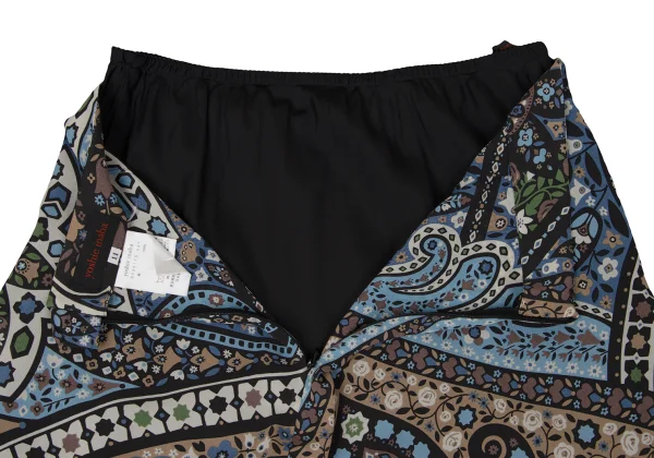 yoshie inaba Silk Floral Print Skirt K-171122_011
