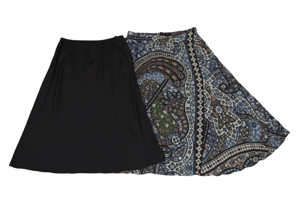 yoshie inaba Silk Floral Print Skirt K-171122_012