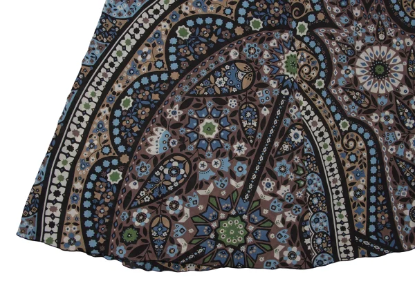 yoshie inaba Silk Floral Print Skirt K-171122_013