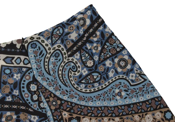 yoshie inaba Silk Floral Print Skirt K-171122_014