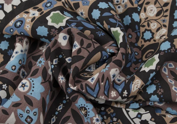 yoshie inaba Silk Floral Print Skirt K-171122_016