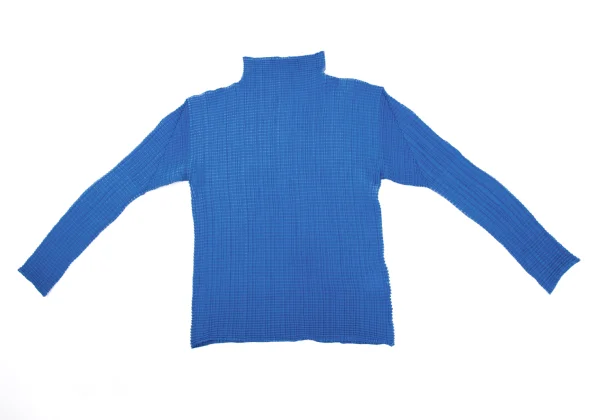 ISSEY MIYAKE Stretch Pleated Turtleneck T Shirt K-171126_002
