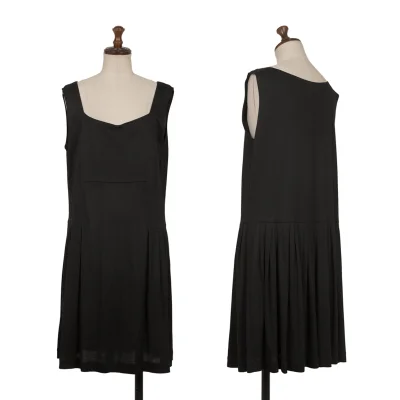 ISSEY MIYAKE Cotton Pleated Sleeveless Tunic