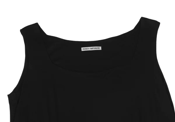 ISSEY MIYAKE Cotton Pleated Sleeveless Tunic K-171127_004