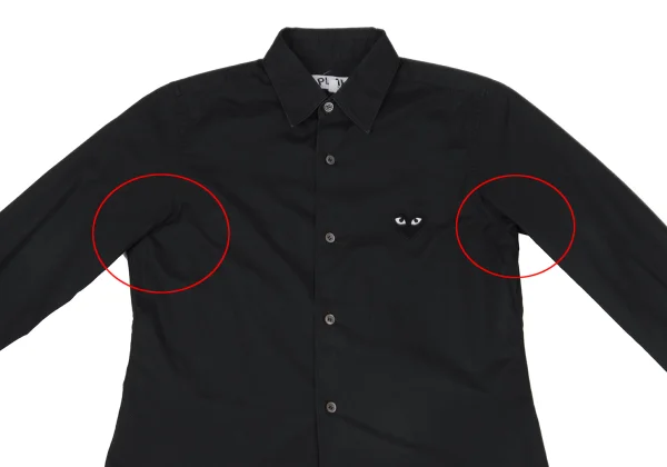 PLAY COMME des GARCONS Heart Patch Basic Shirt K-171128_003