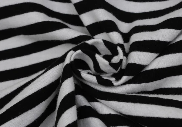 BLACK COMME des GARCONS Striped Long Sleeve Top K-171129_015