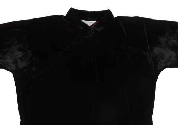 robe de chambre COMME des GARCONS Velour Dolman Chinese Shirt K-171130_003