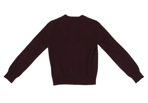 robe de chambre COMME des GARCONS Cashmere Knit Cardigan K-171132_012