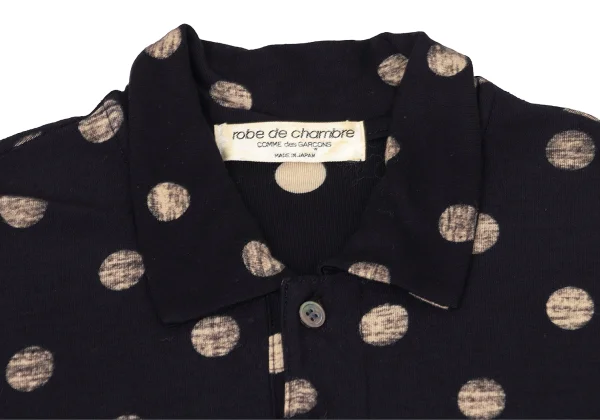 robe de chambre COMME des GARCONS Rayon Reverse Printed Dot Short Sleeved Dress K-171134_007