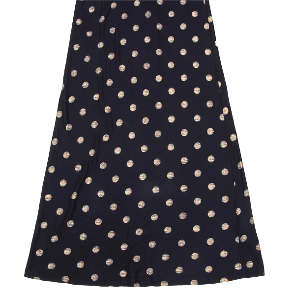 robe de chambre COMME des GARCONS Rayon Reverse Printed Dot Short Sleeved Dress K-171134_011