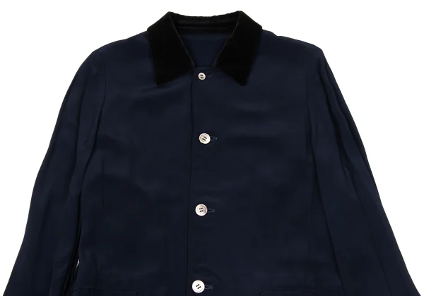 Unbranded Rayon Velour Collar Jacket K-171136_003