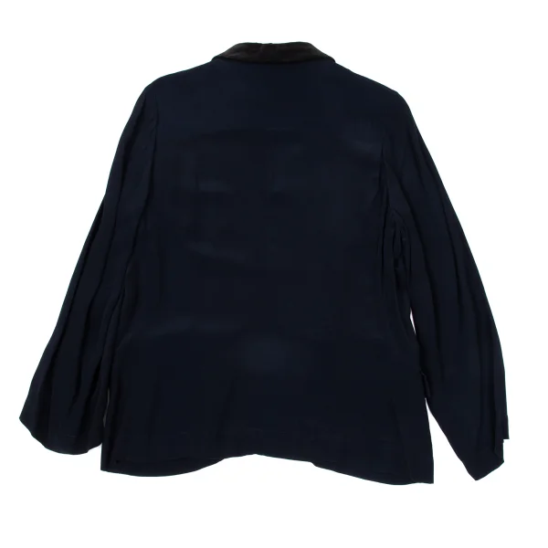 Unbranded Rayon Velour Collar Jacket K-171136_013