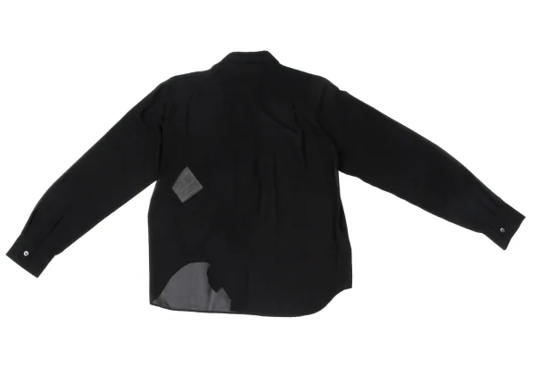 tricot COMME des GARCONS Floral Corsage Sheer Shirt K-171137_011