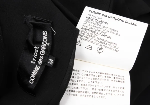 tricot COMME des GARCONS Floral Corsage Sheer Shirt K-171137_014