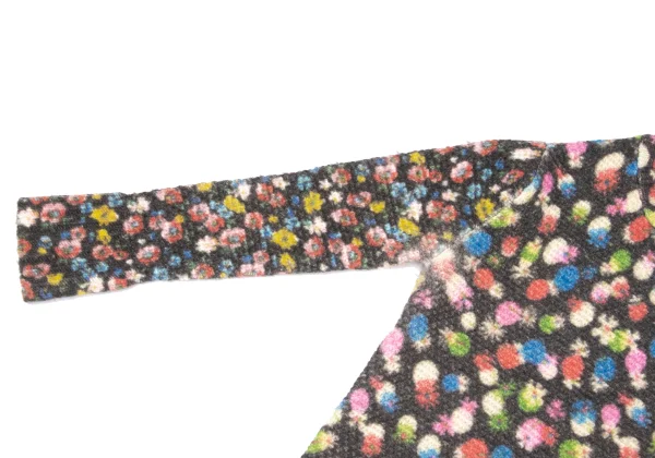 tricot COMME des GARCONS Floral Printed Knit Sweater K-171140_007