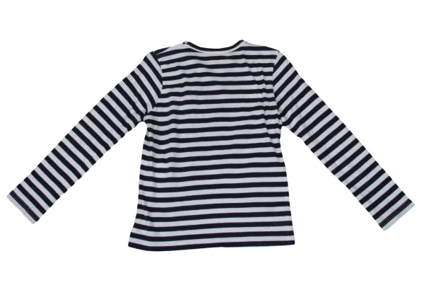 COMME des GARCONS Logo Print Striped T Shirt K-171144_014
