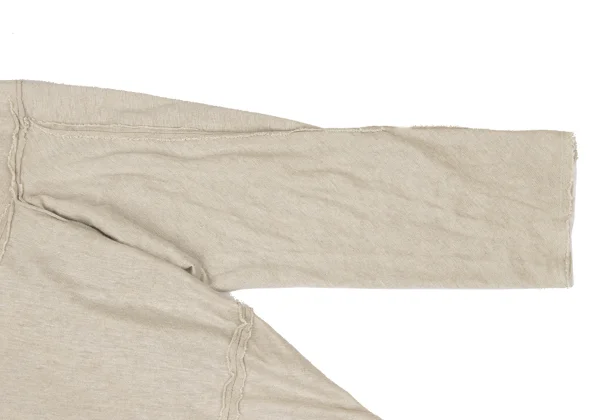 COMME des GARCONS Linen Inside-out Design T Shirt K-171145_005