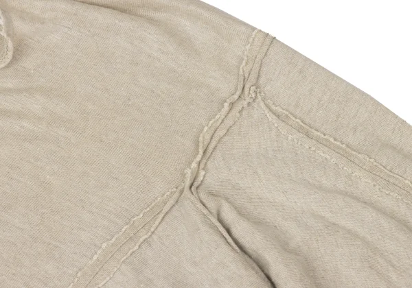 COMME des GARCONS Linen Inside-out Design T Shirt K-171145_006