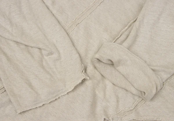 COMME des GARCONS Linen Inside-out Design T Shirt K-171145_007