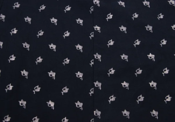 COMME des GARCONS Washed Patterned Dolman Blouse K-171147_013