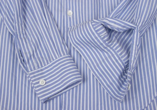 COMME des GARCONS Collar Switching Striped Shirt K-171149_007