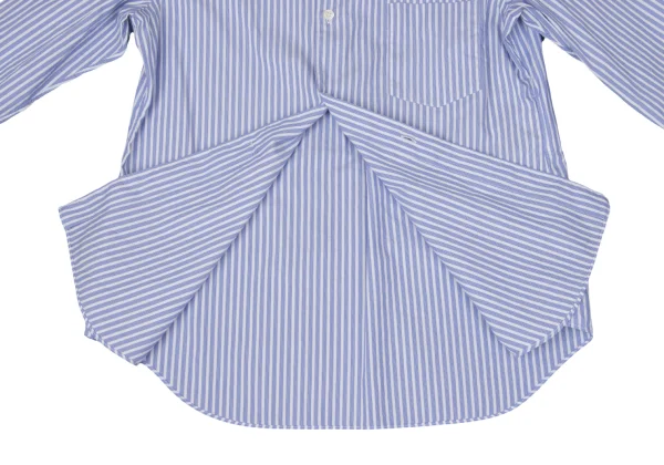 COMME des GARCONS Collar Switching Striped Shirt K-171149_010