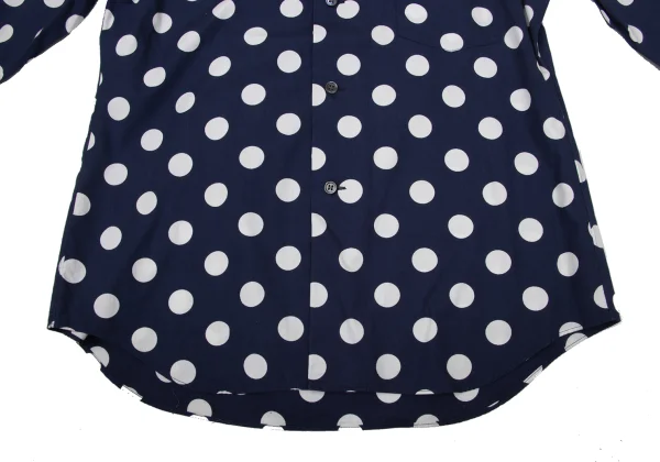 COMME des GARCONS Dot Printed Round Collar Shirt K-171151_009